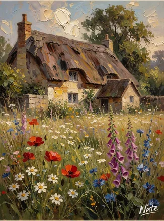 Cottagecore - a downloadable art print