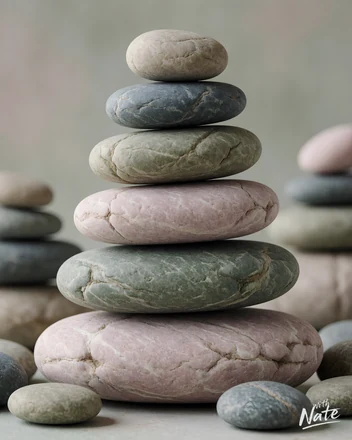 Zen Stones - a downloadable art print