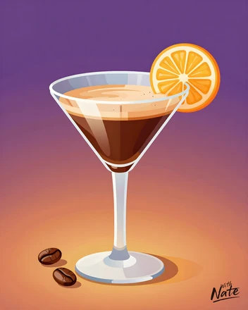Espresso Martini - a downloadable art print