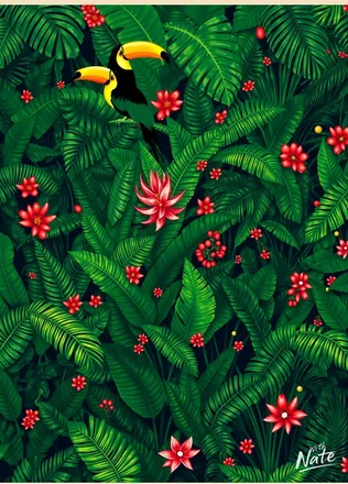 Tropical Maximalism - a downloadable art print