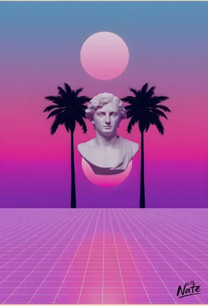 Vaporwave - a downloadable art print