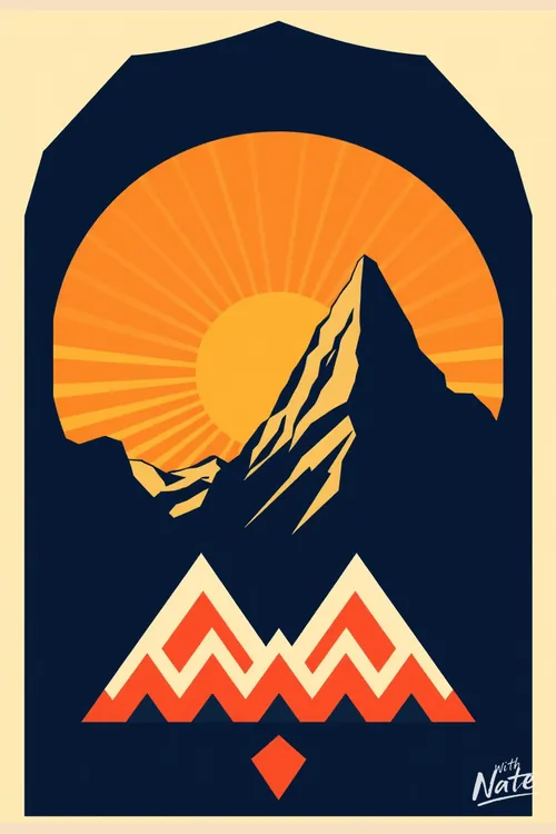 Art Deco Travel Poster art print